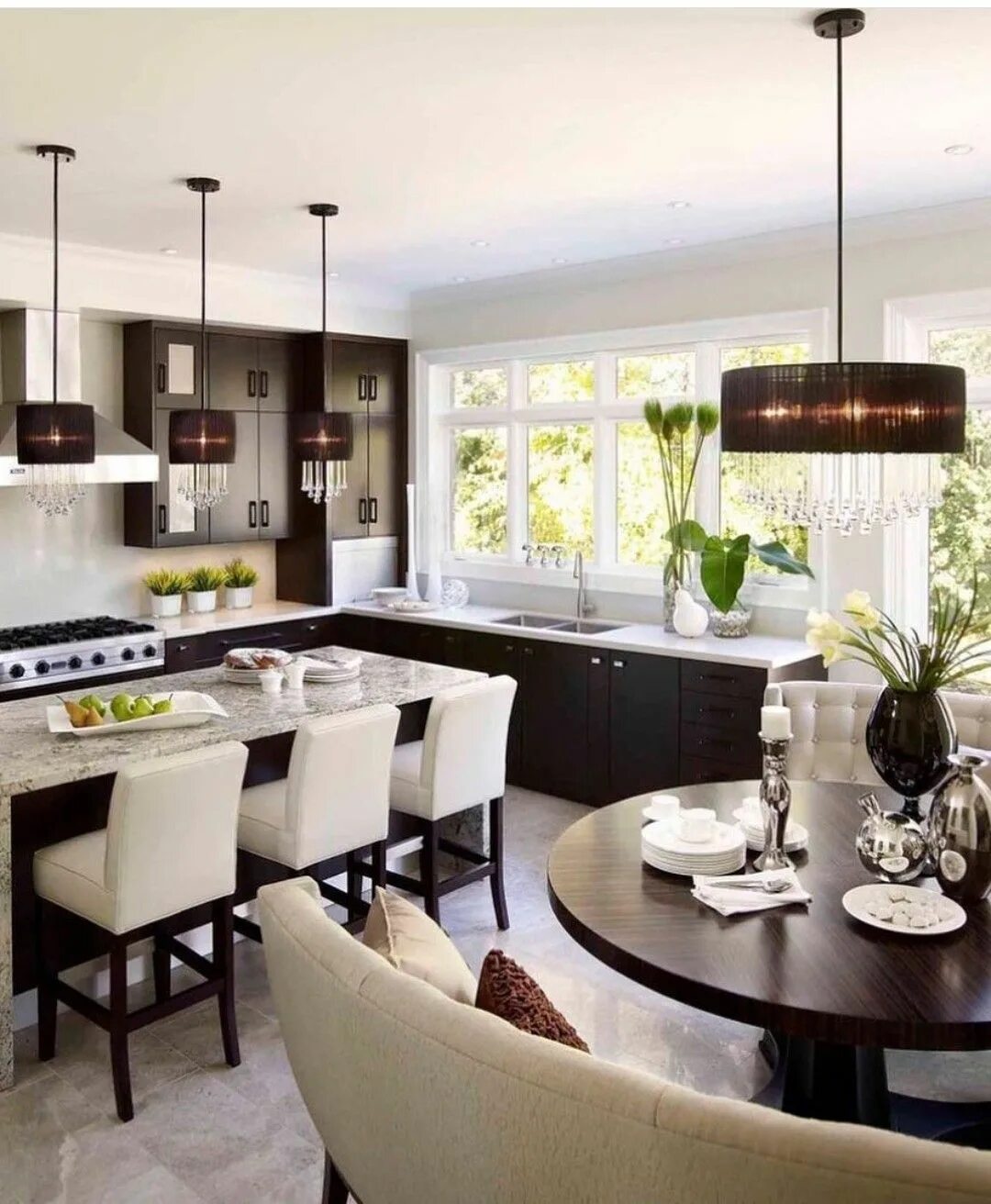 Кухонный дизайн и интерьер Pin by Chastity Neal on Activewear Contemporary kitchen, Modern kitchen design, 