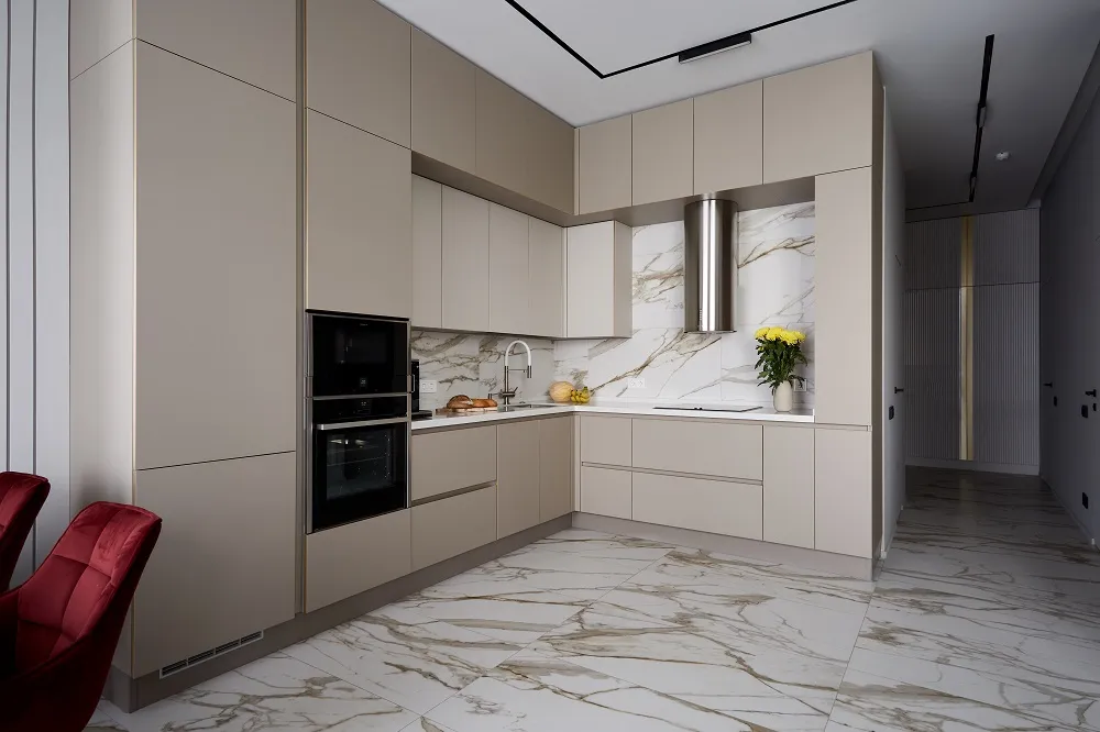 Кухонный двор бул победы 23б фото Кухня Ханна Стил SL купить по цене 54 530 ₽ в Москве с доставкой ТЦ Гранд