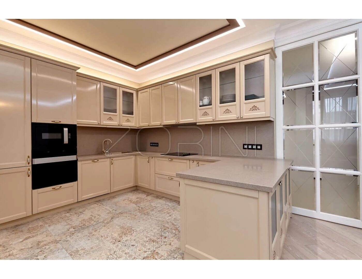 Кухонный двор кухни каталог фото Кухня Глориоса в Москве по цене 68600 ₽ Производство от Zorini