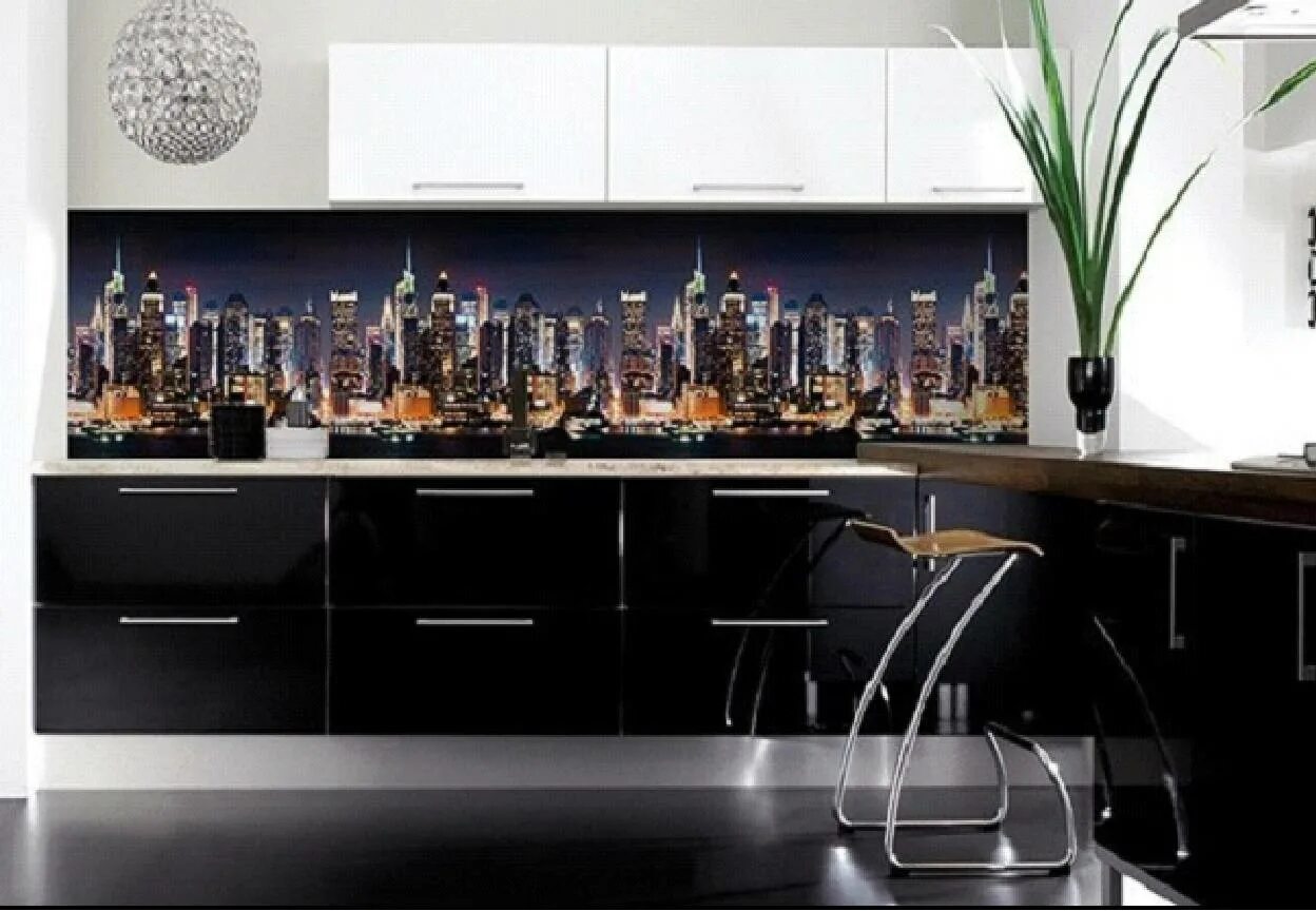 Кухонный фартук для кухни на стену фото Пластиковые кухонные фартуки