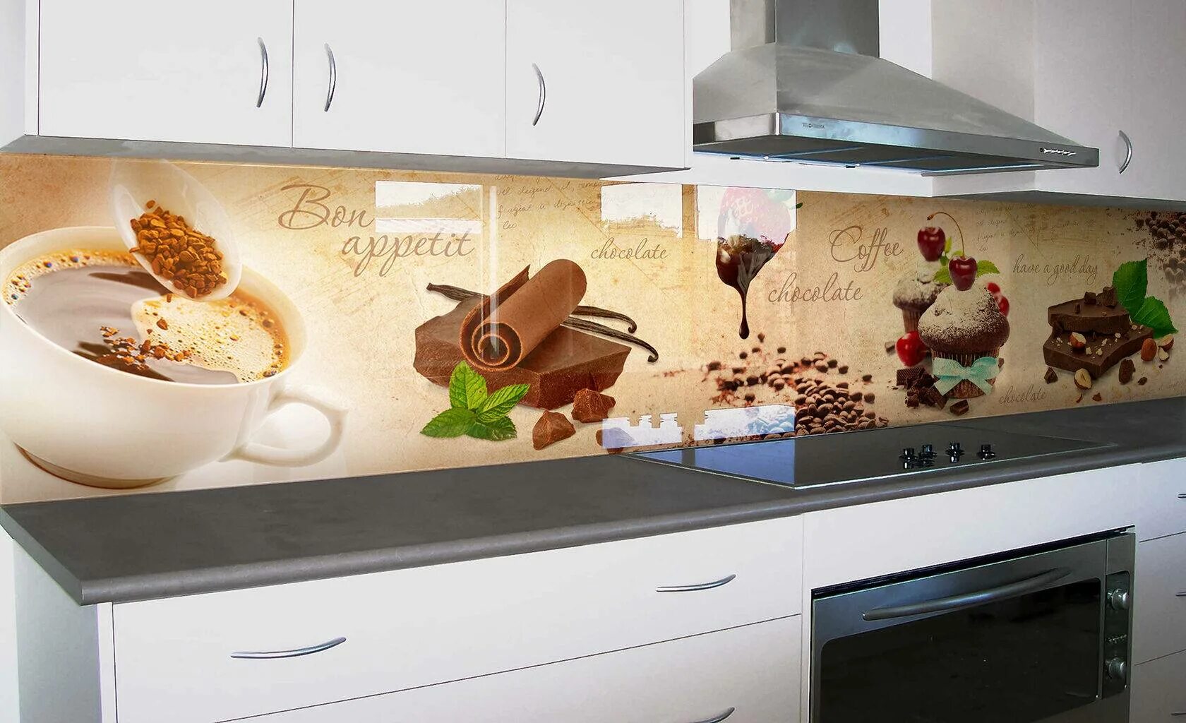 Кухонный фартук для кухни на стену фото Фартук на стену для кухни - CormanStroy.ru