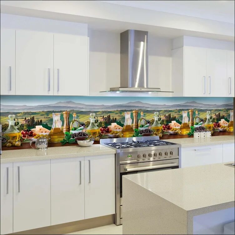 Кухонный фартук фото Кухонный фартук 387 Прованс - купить в Москве, цены в интернет-магазине Перестро