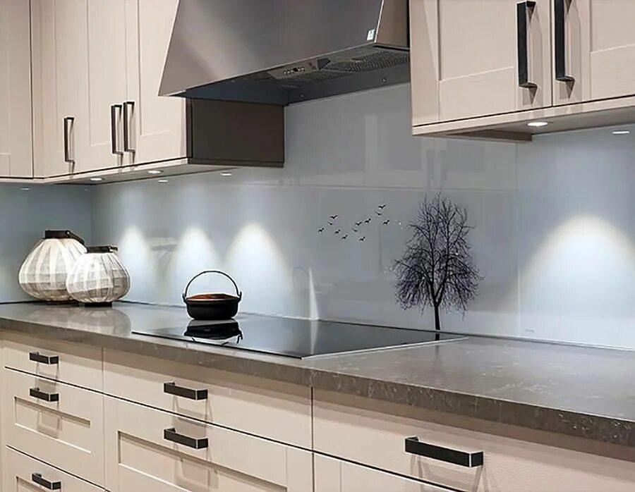 Кухонный фартук фото дизайн Скинали для кухни - модный тренд или практичная замена кафелю? Перепланировка ку