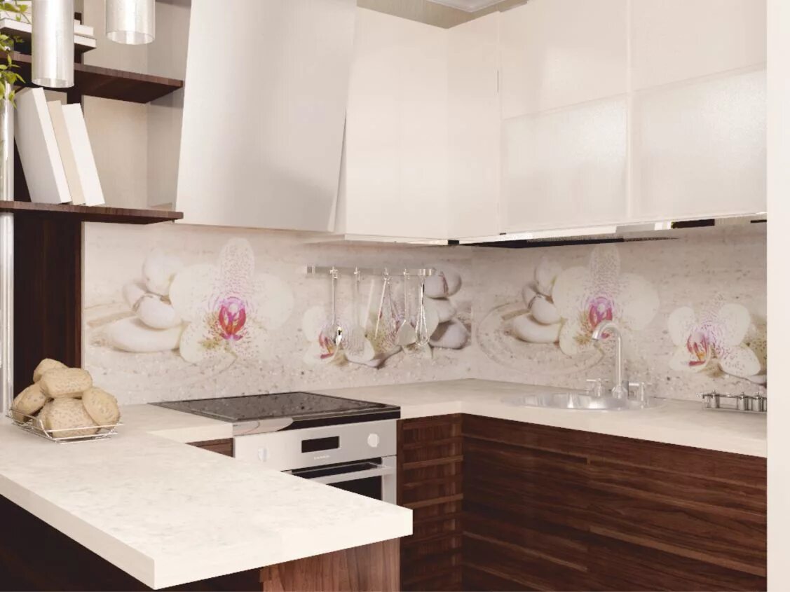 Кухонный фартук фото мдф Кухонный фартук МДФ Панда