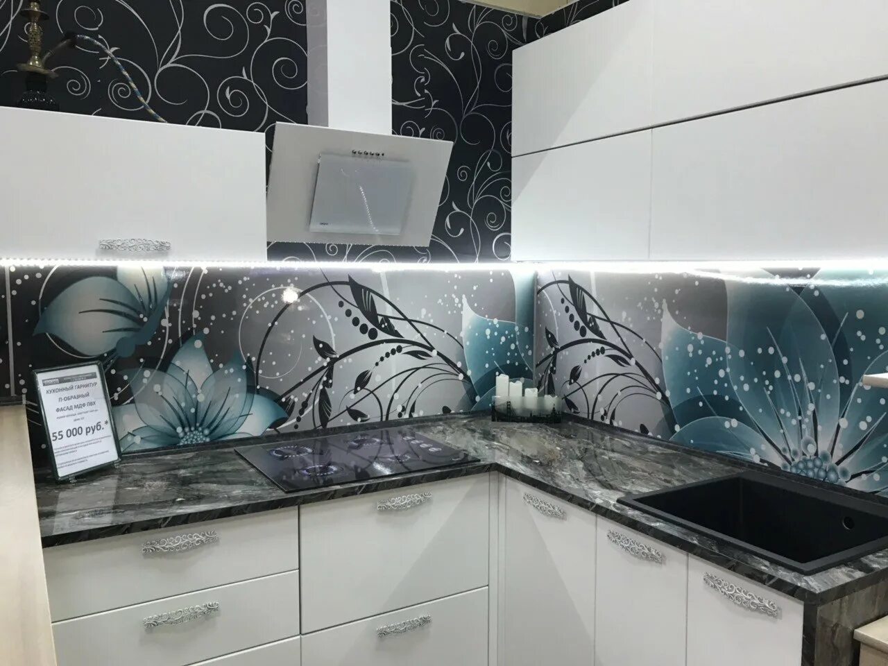 Кухонный фартук фото мдф Как подобрать цвет плитки на кухонный фартук