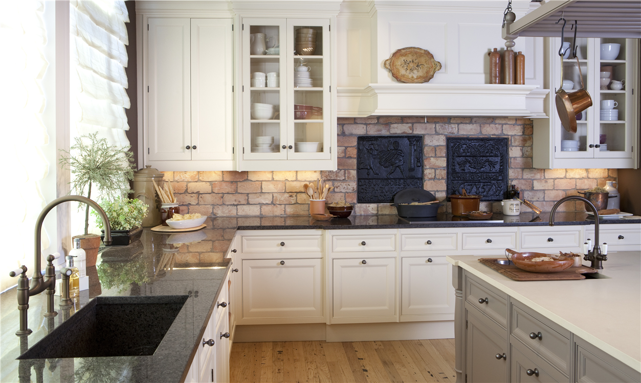 Кухонный фартук из кирпича фото Related image Galley kitchen design, Home, Kitchen designs photos