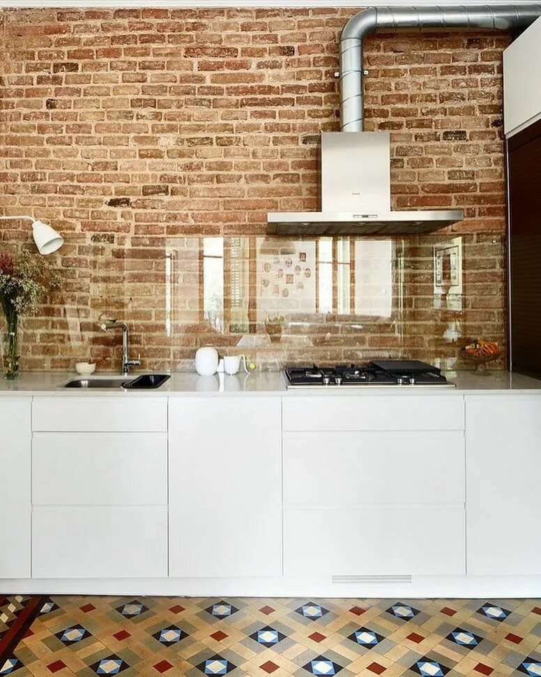 Кухонный фартук из кирпича фото 123 Gostos, 2 Comentários - KOKLATT (@koklatt) no Instagram: "#cozinhas #kitchen