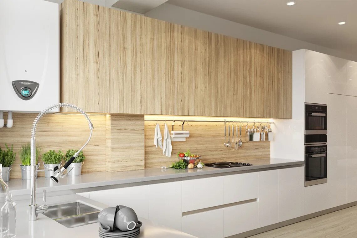 Кухонный фартук из ламината фото Кухонный фартук: 40 оригинальных фото-идей для отделки - ArtProducts