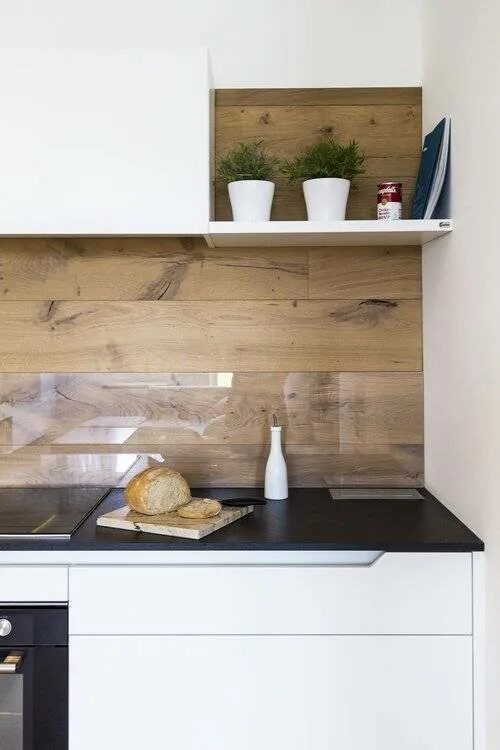 Кухонный фартук из ламината фото Порядок монтажа фартука из водостойкого ламината на кухне