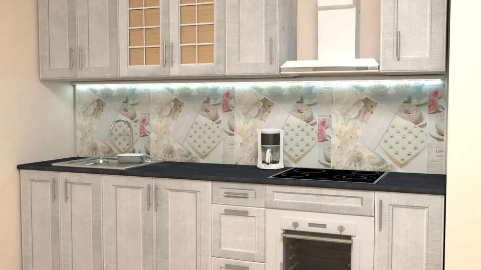 Кухонный фартук из мдф панелей фото Фартук для кухни из стеновых панелей МДФ: 25 фото, гид по выбору и монтажу