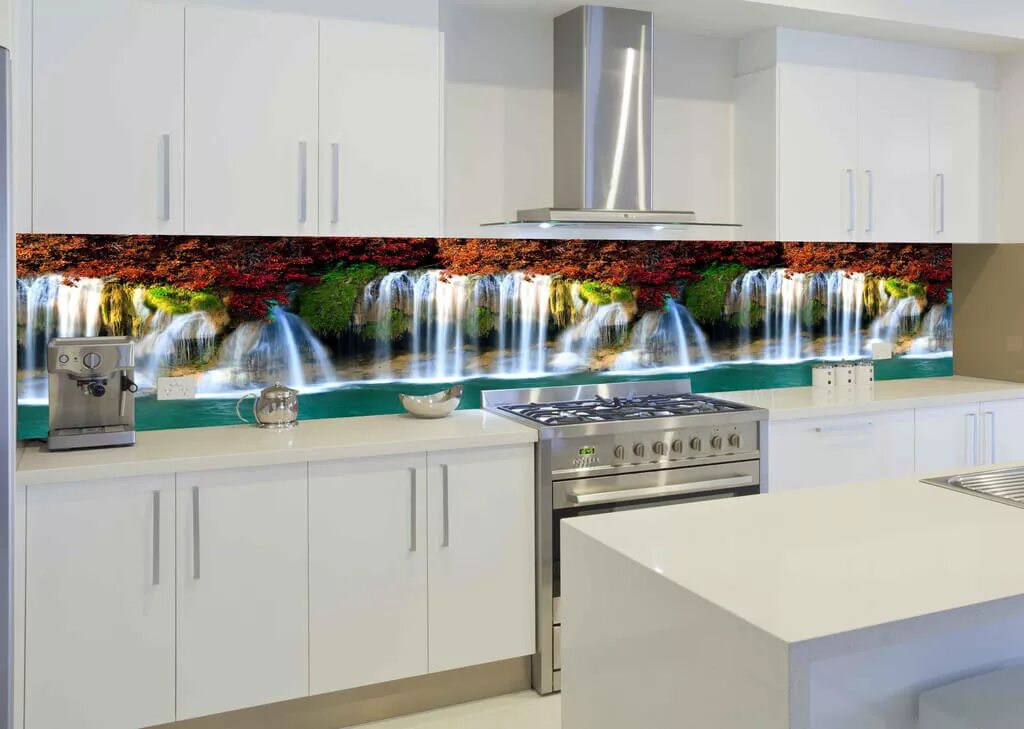 Кухонный фартук из пластика фото цена Пластиковый фартук для кухни Виды пластика - правила выбора