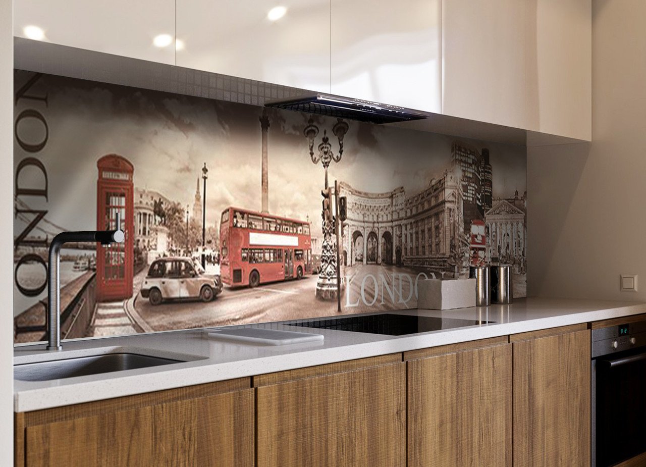 Кухонный фартук купить фото Виниловый фартук для кухни - Гранд Проект Декор.ру