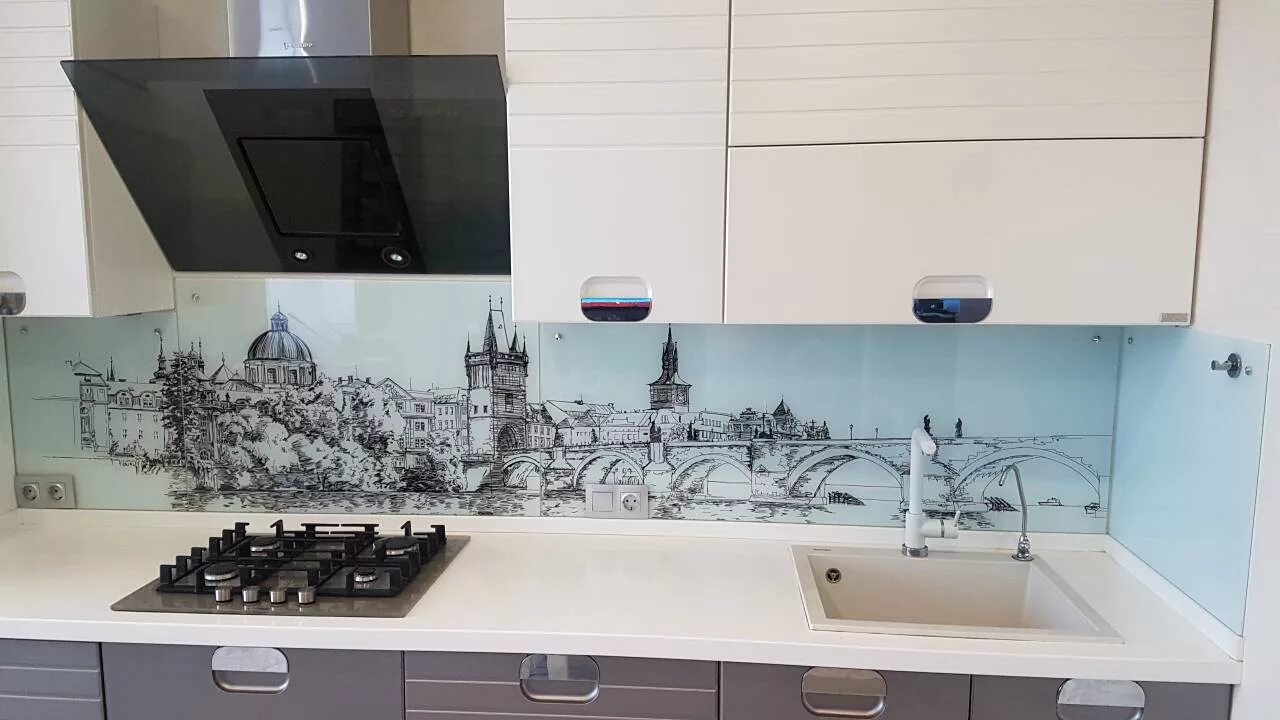 Кухонный фартук на стену фото цена Стеклянный фартук для кухни Стеклокомплект