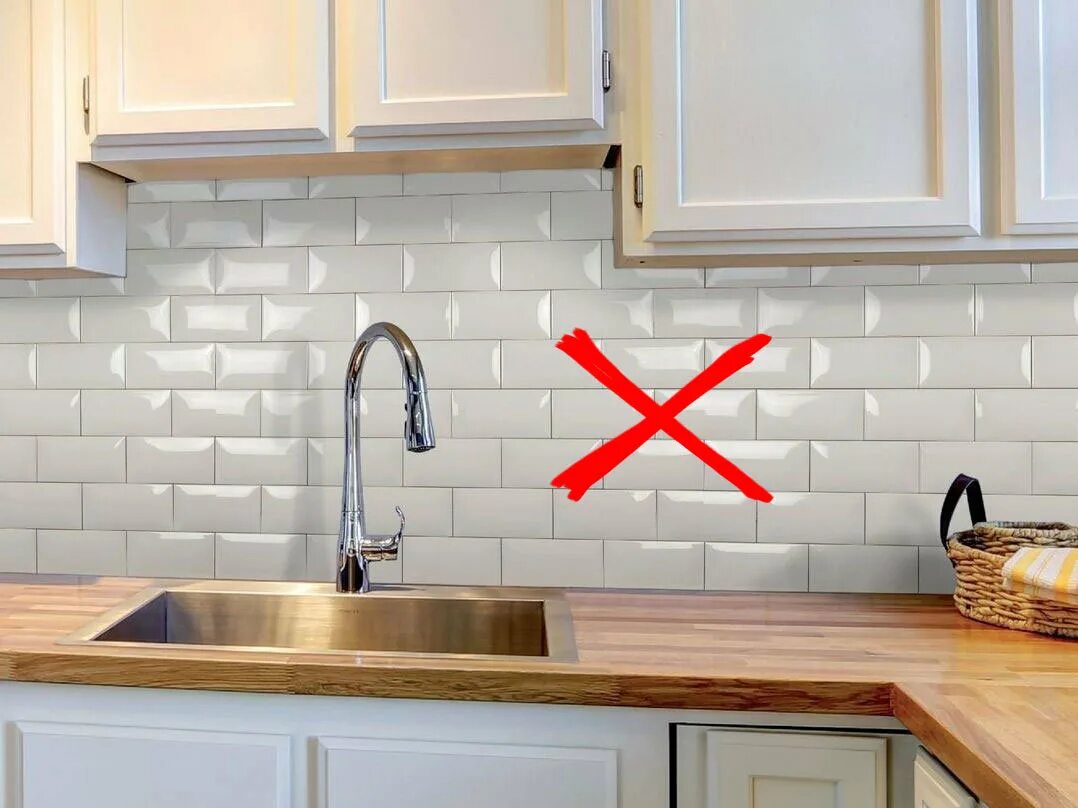 Кухонный фартук на стену из плитки фото Плитка для кухни 20х30 на фартук