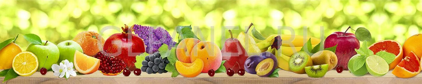 Кухонный фартук пластик фото Фартуки для кухни: РАСПРОДАЖА - Фрукты