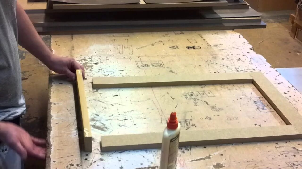 Кухонный фасад своими руками фото Кухонные фасады . Мебель. Kitchen units. Furniture Part 6 - YouTube