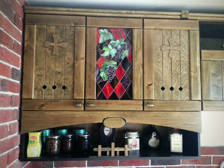Кухонный фасад своими руками фото Gallery.ru / Фото #63 - Мои витражи - aleks205