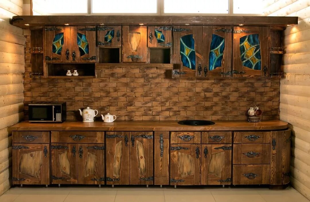 Кухонный фасад своими руками фото Кухни из массива дерева купить от производителя в Москве и Краснодаре ✔ цена в и