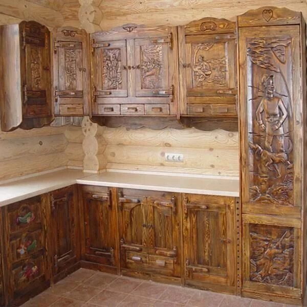 Кухонный фасад своими руками фото Все о производстве изысканной резной мебели. От таинственного средневековья до с
