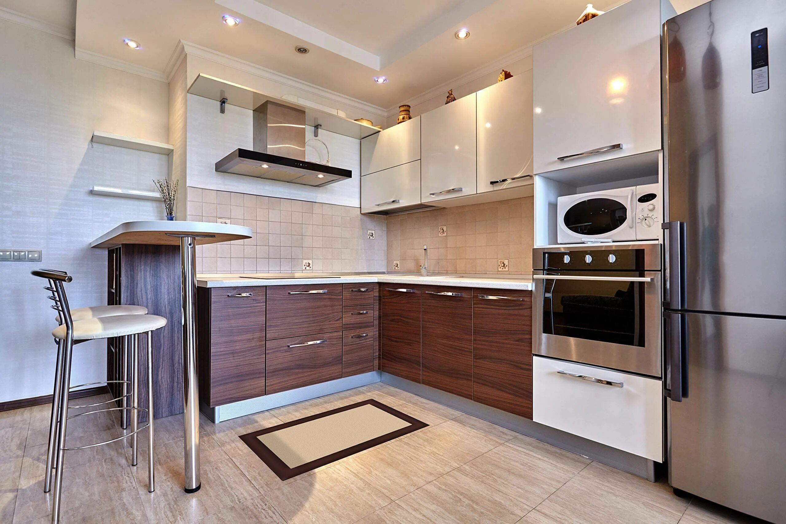 Кухонный гарнитур 12 кв м фото Magnificent Memory Foam Kitchen Mat, 20 X 32 inch, Bath Mat, Bedroom Mat, Non-sl