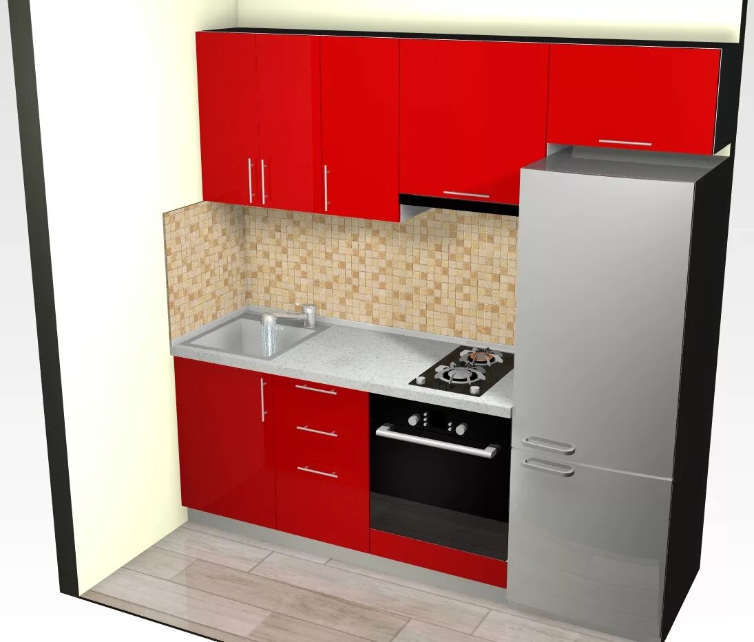 Кухонный гарнитур 2 на 2 фото 16