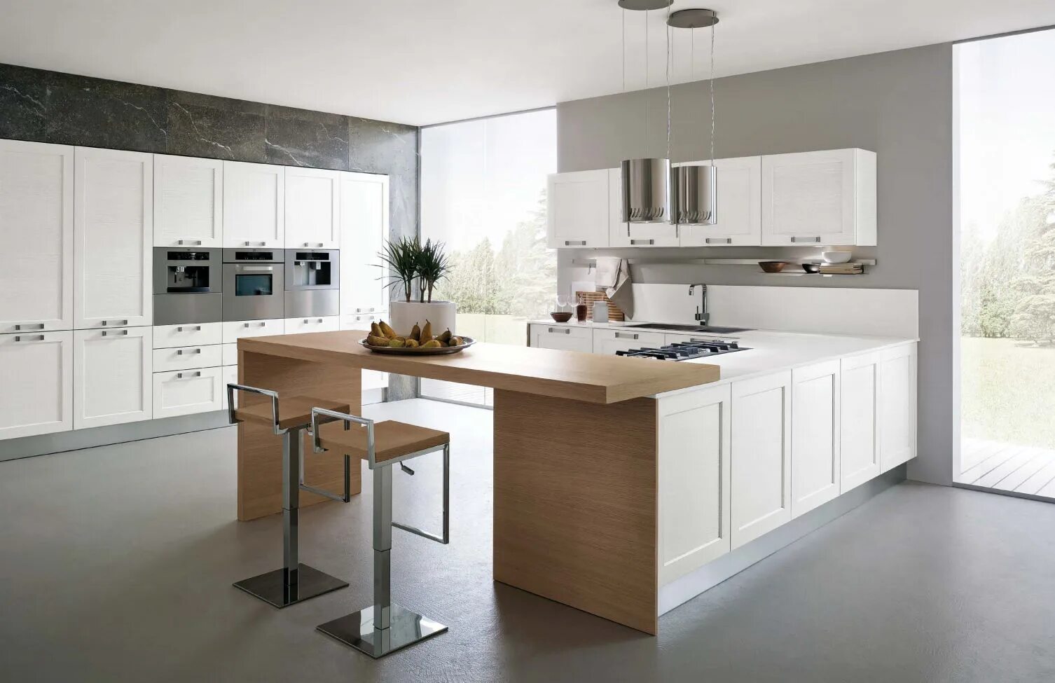 Кухонный гарнитур 2024 фото Кухня Zaccariotto Greta - купить в Москве мебель для кухни по выгодным ценам - Д