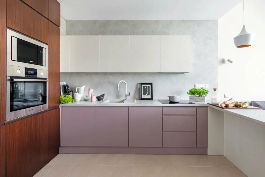 Кухонный гарнитур 2024 фото Какие кухни сейчас в моде? Модные идеи 2021 года! Интерьер + Дизайн Дзен