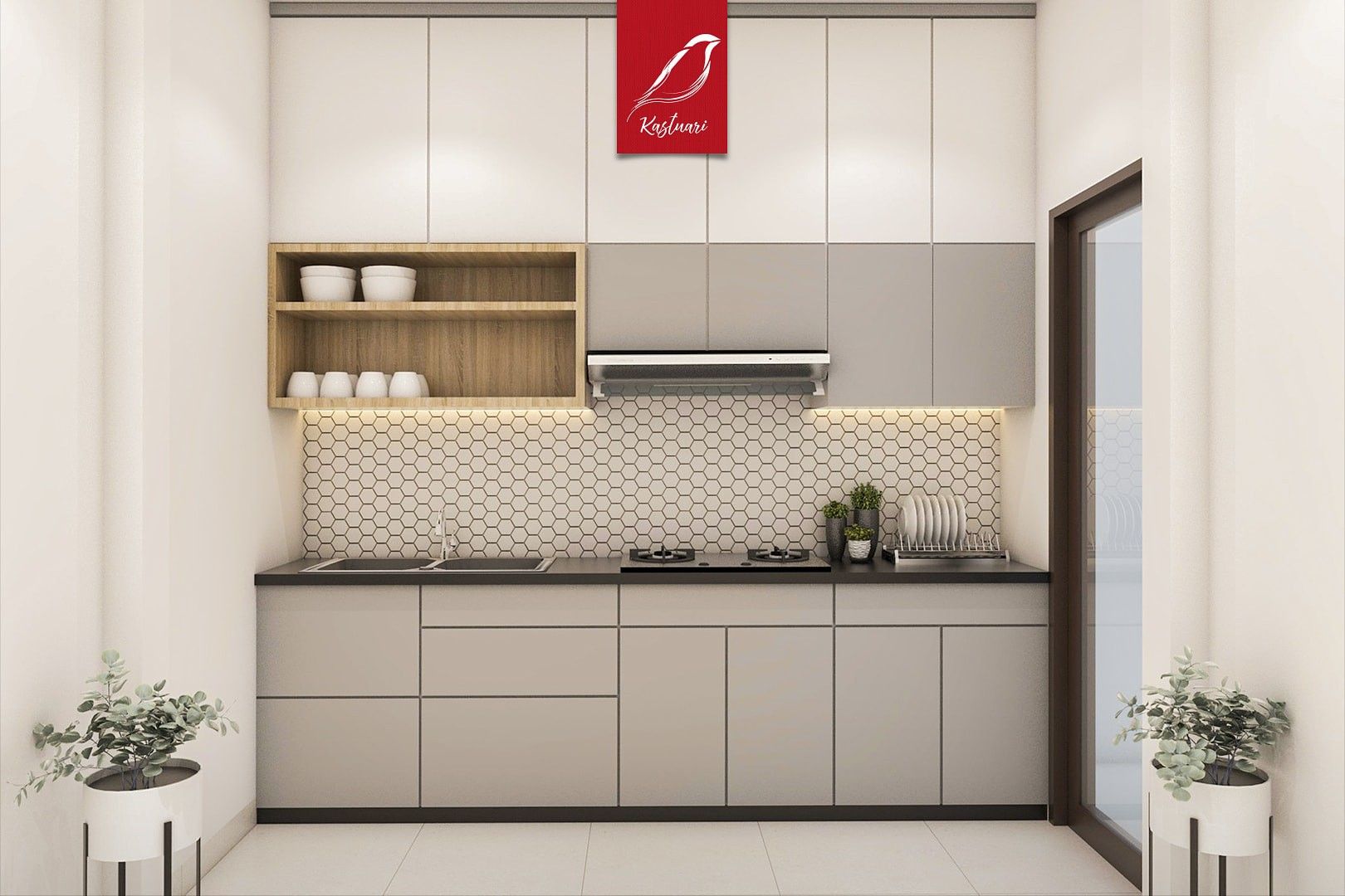 Кухонный гарнитур 2024 тренд фото Desain Kitchen Set Minimalis Desain interior, Desain, Interior