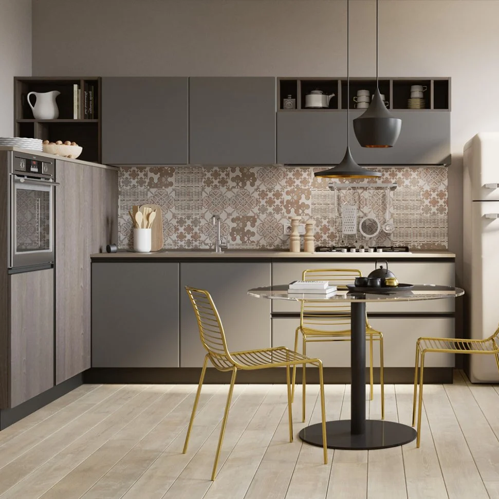 Кухонный гарнитур 2024 тренд фото дизайн Rta Free Design Modular Kitchen Cabinet Waterproof Kitchen Cabinet - Buy Rta Kit