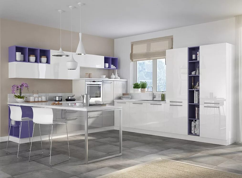 Кухонный гарнитур 2025 тренд фото Современная кухня Изия