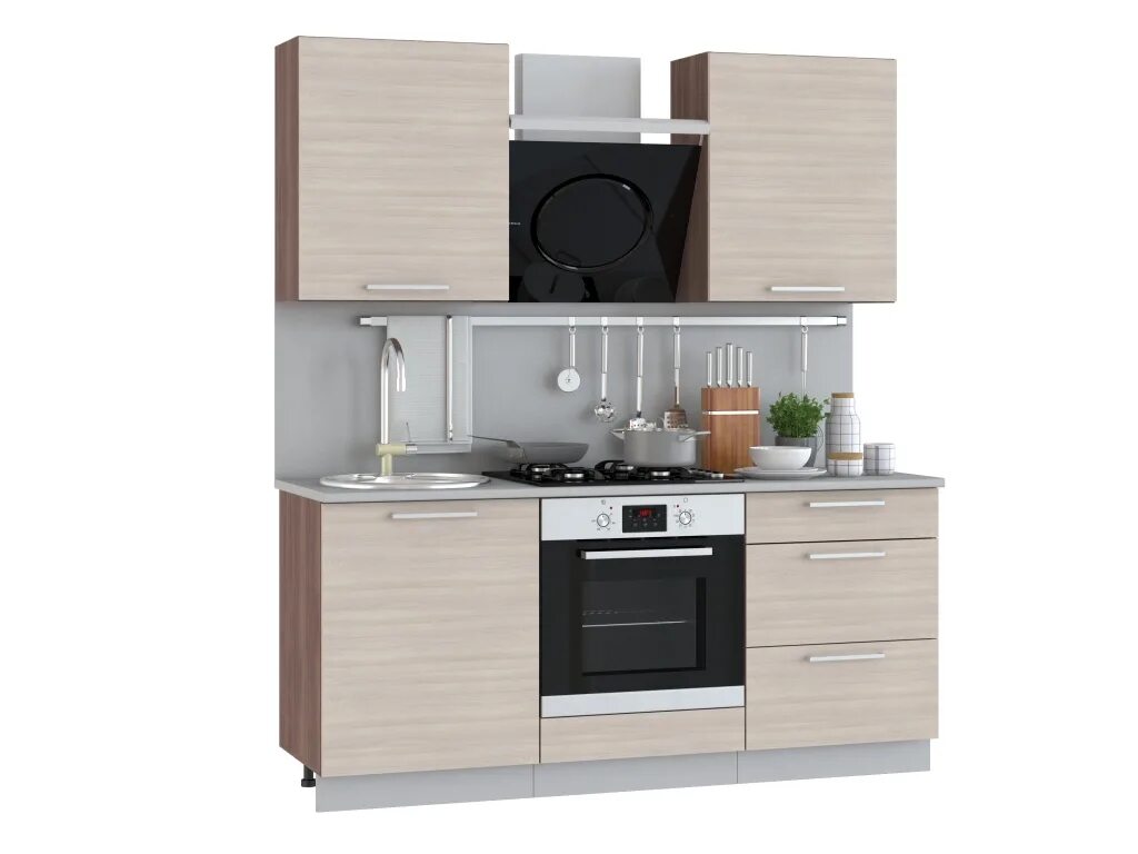 Кухонный гарнитур 2м фото Кухни 2м недорого: найдено 82 изображений