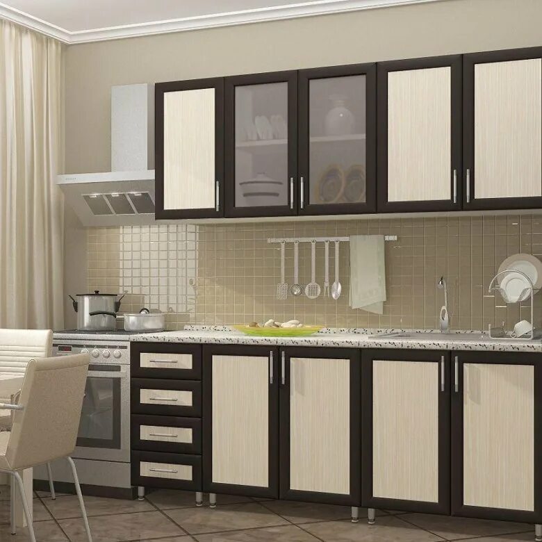 Кухонный гарнитур 2м фото Кухня " Модерн" 2 м - купить в Москве, цена 9 900 руб., продано 20 ноября 2016 -