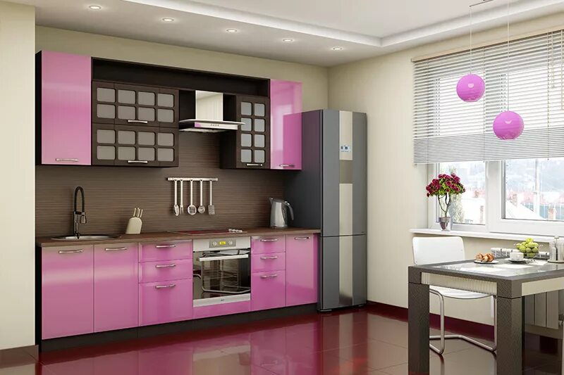 Кухонный гарнитур 3 на 3 фото Ника Мебель Махx