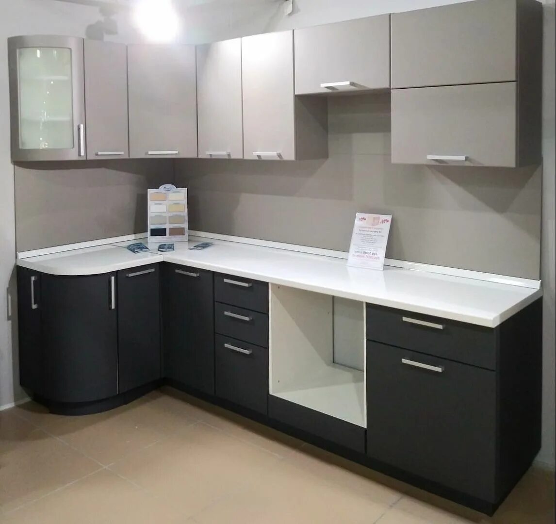 Кухонный гарнитур 3 на 3 фото МДДМ - Кухни и обеденные группы в Железнодорожном - новости и акции ТК СтройТрак