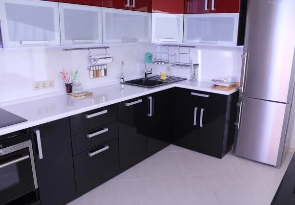 Кухонный гарнитур 3.5 метра угловой фото Кухни в современном стиле - Фотография 180 из 291 ВКонтакте