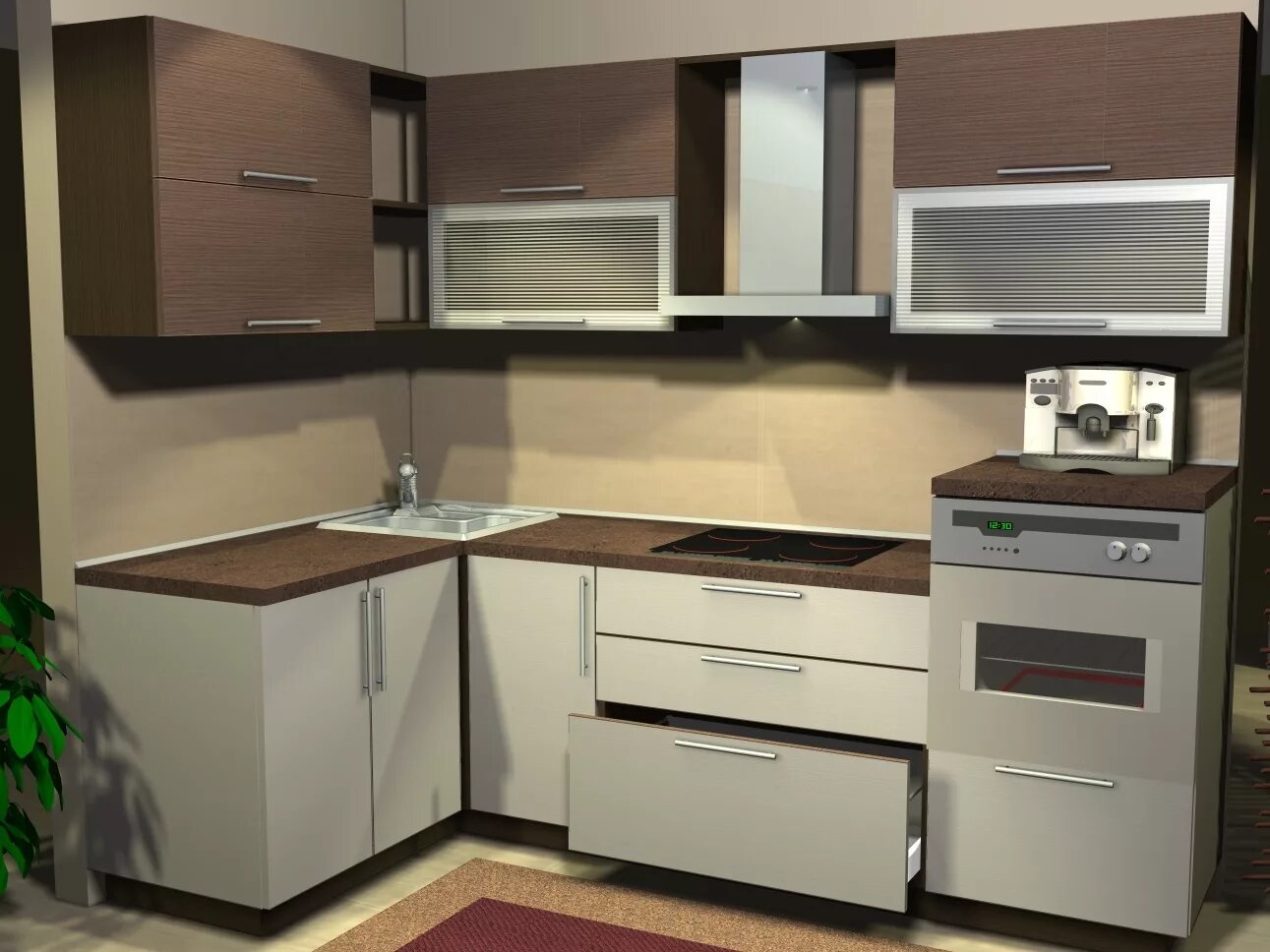 Кухонный гарнитур 3.5 метра угловой фото Кухня 1.5 на 1.5 угловая: найдено 85 изображений