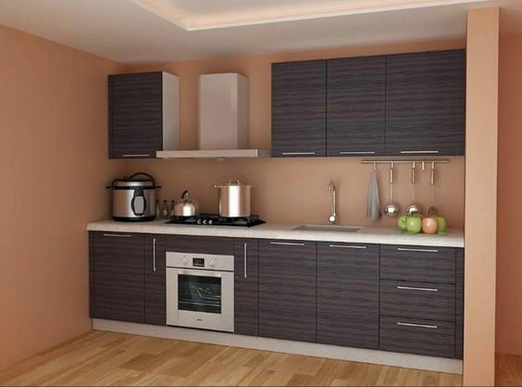 Кухонный гарнитур 3м фото Дешевый кухонный гарнитур Маргао купить недорого от официального производителя к