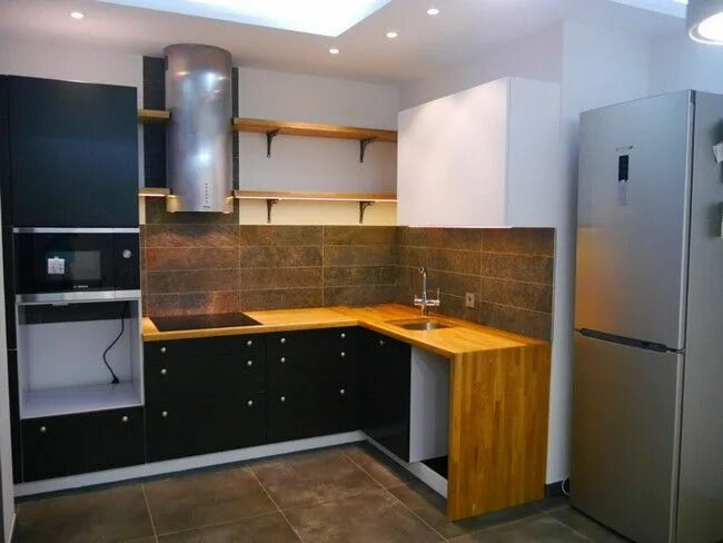 Кухонный гарнитур 9 кв м фото 50 лучших идей, как оформить интерьер кухни в 2018 году Интерьер кухни, Интерьер