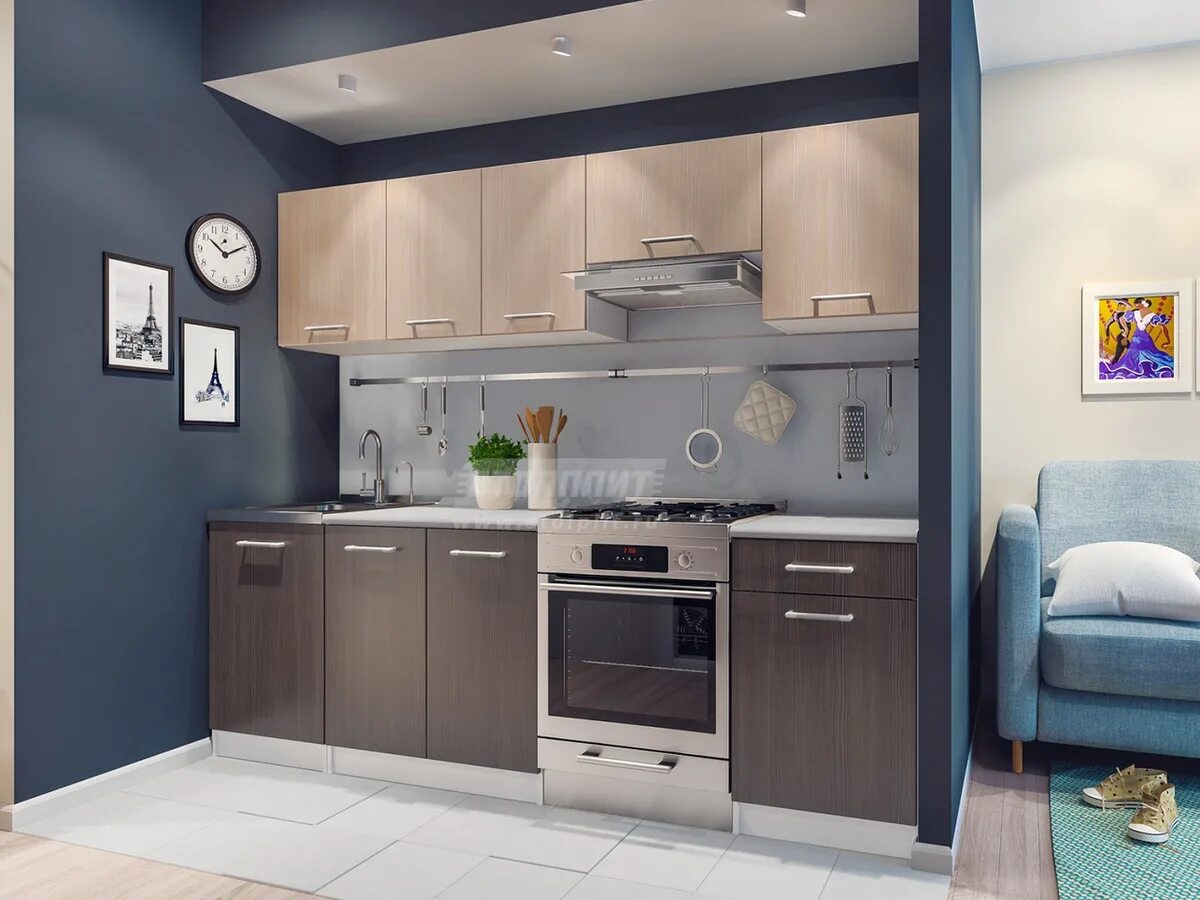 Кухонный гарнитур альбион блеск 1057 10 фото Купить Кухонный гарнитур "Виктория" 2,4 м (сосна авола шампань/сосна авола корич