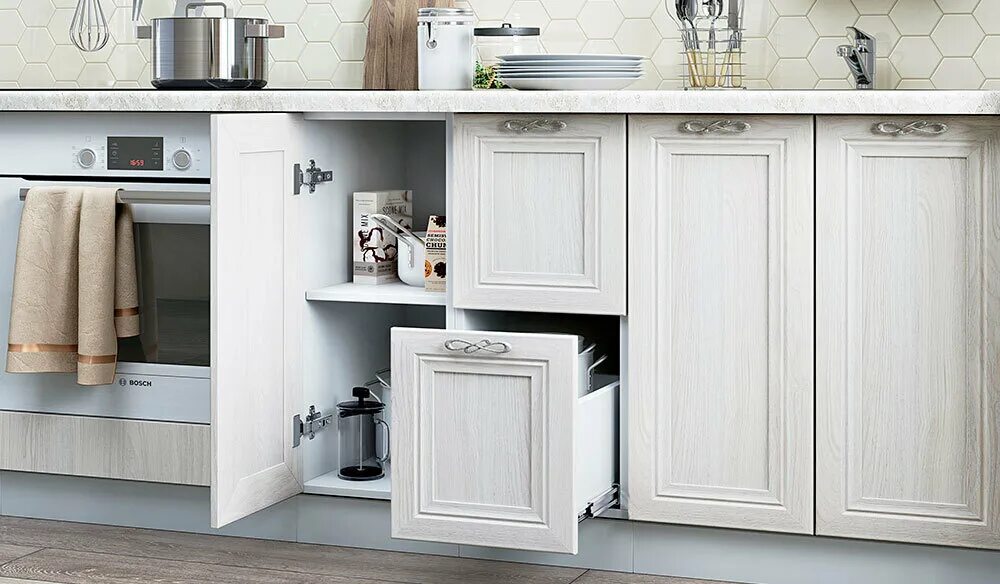 Кухонный гарнитур александрия фото Купить Кухня Александрия. Комплект 3 в Новосибирске недорого с доставкой на дом.