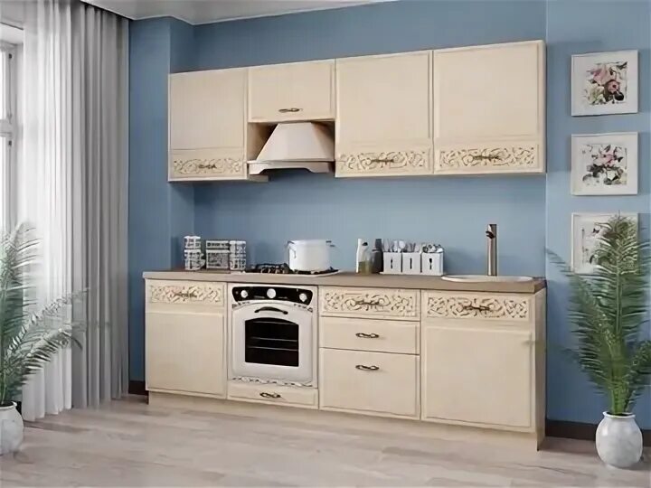 Кухонный гарнитур александрия фото Шкаф кухонный Александрия 800 249.191 купить в Копейске по доступной цене за 125