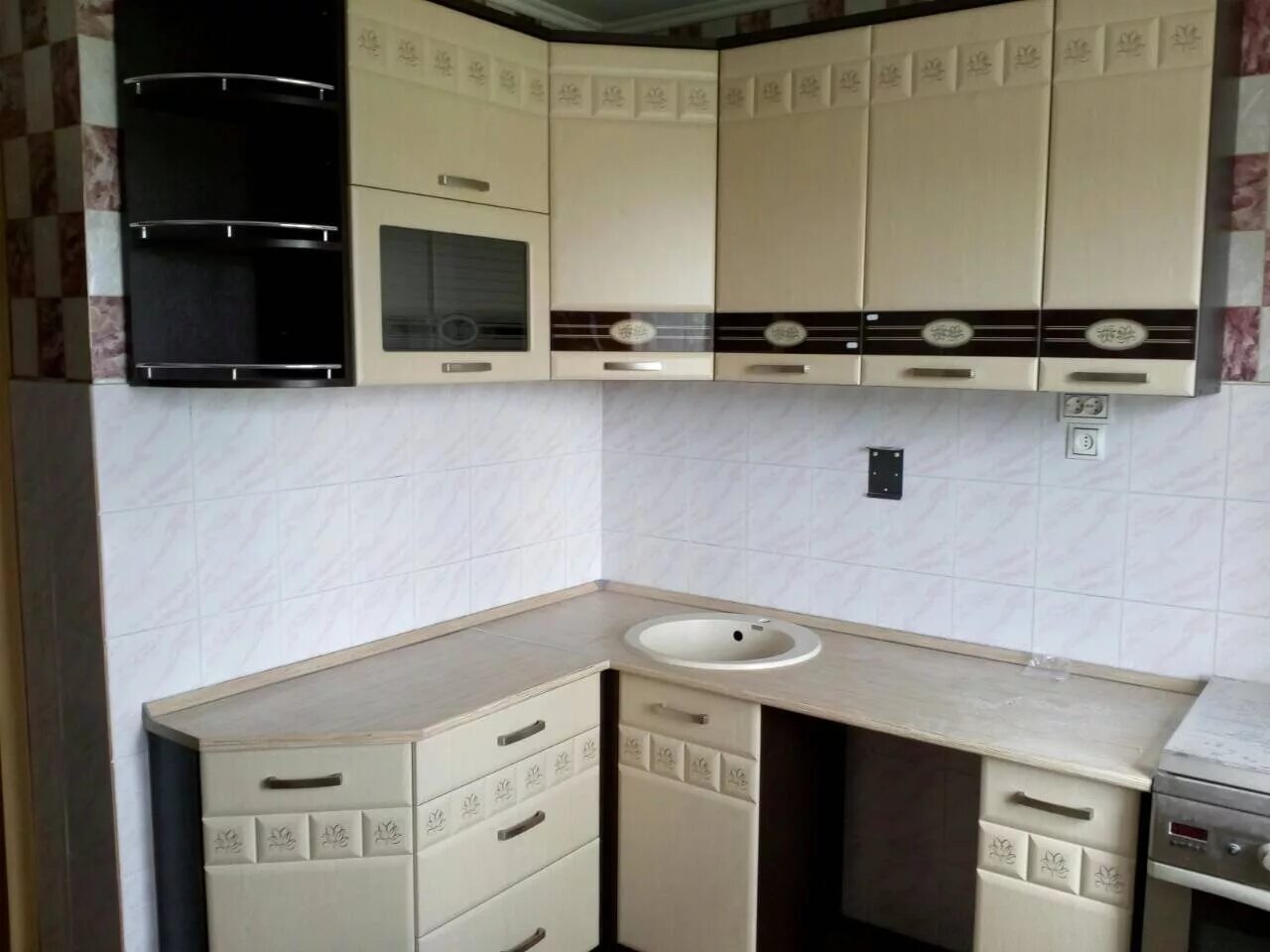 Кухонный гарнитур аврора фото Кухонный гарнитур "Аврора 7"