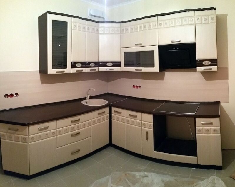 Кухонный гарнитур аврора фото и цены Кухня Аврора 10 фото готовых кухонь