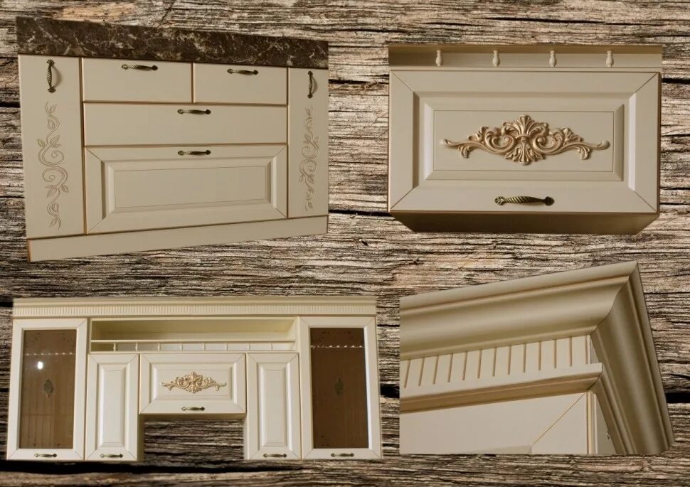 Кухонный гарнитур азалия фото Кухонный гарнитур Юлия угловая 4200*1500