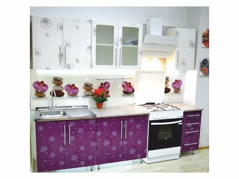 Кухонный гарнитур азалия фото Кухонный гарнитур Азалия МДФ от 8680 руб. / Мебельная фабрика "Татьяна", г. Каме