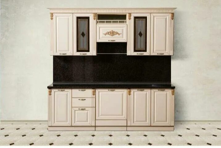 Кухонный гарнитур азалия фото Кухонный гарнитур Азиза 2,45 купить в интернет-магазине "Доступная Мебель"