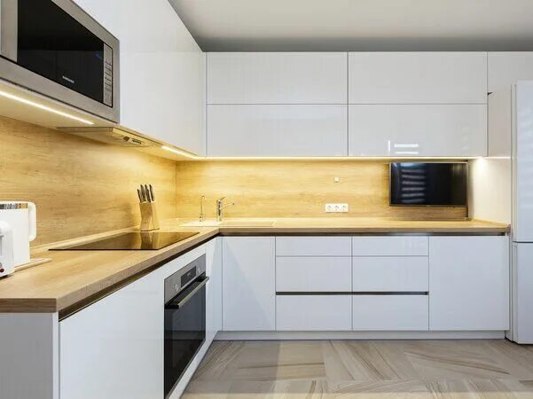 Кухонный гарнитур бело деревянный фото 25 офигенных шпаргалок для тех, кто не любит копаться в поваренных книгах Дом, Д