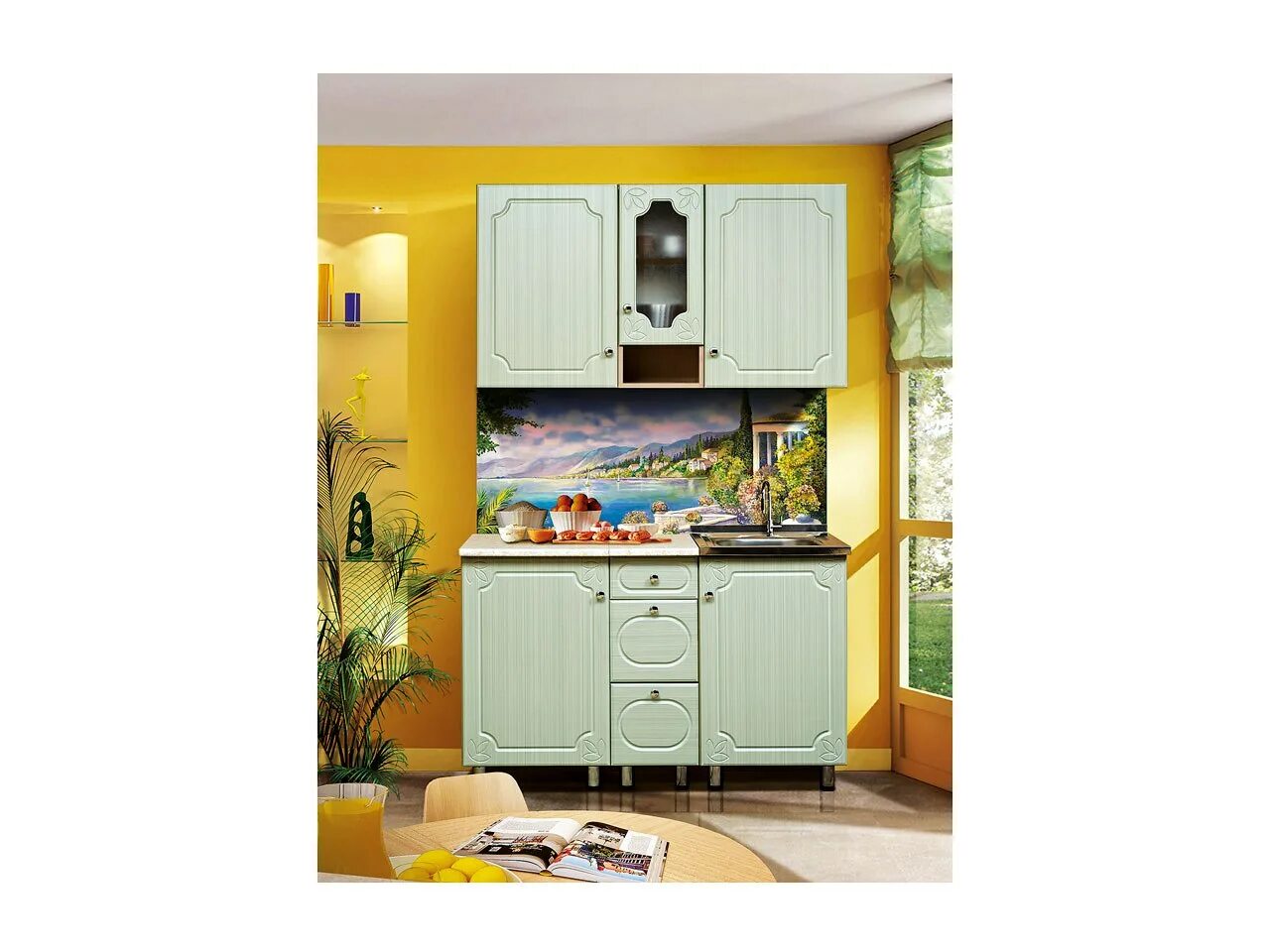 Кухонный гарнитур без мойки фото Кухонные гарнитуры для маленькой кухни без мойки (фото) - rempics.ru