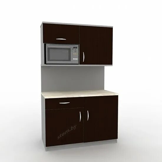 Кухонный гарнитур без мойки фото Мини-кухня МК 1200х600х1980 Купить, цена - STEM.BY