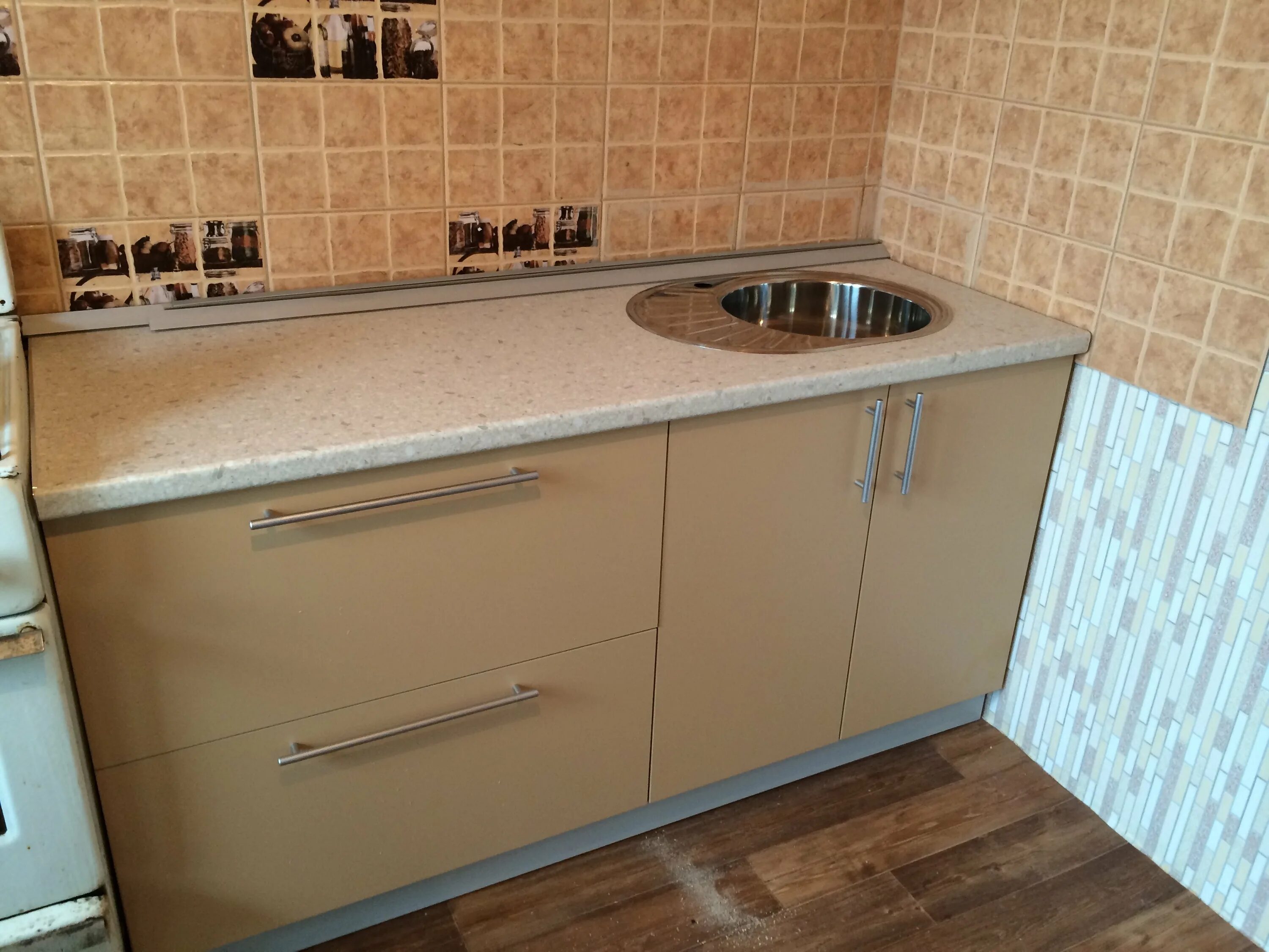 Кухонный гарнитур без мойки фото Угловая кухня без столешницы: найдено 84 изображений